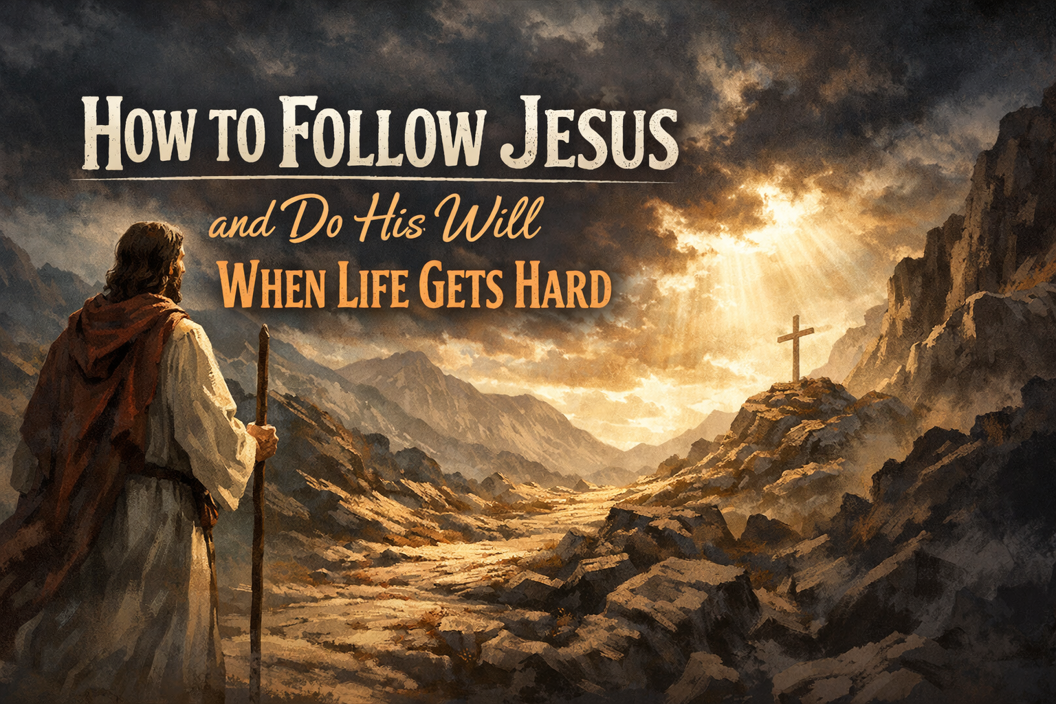 How to Follow Jesus and Do His Will When Life Gets Hard