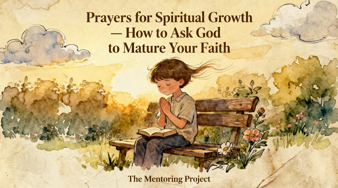 Prayers for Spiritual Growth — How to Ask God to Mature Your Faith