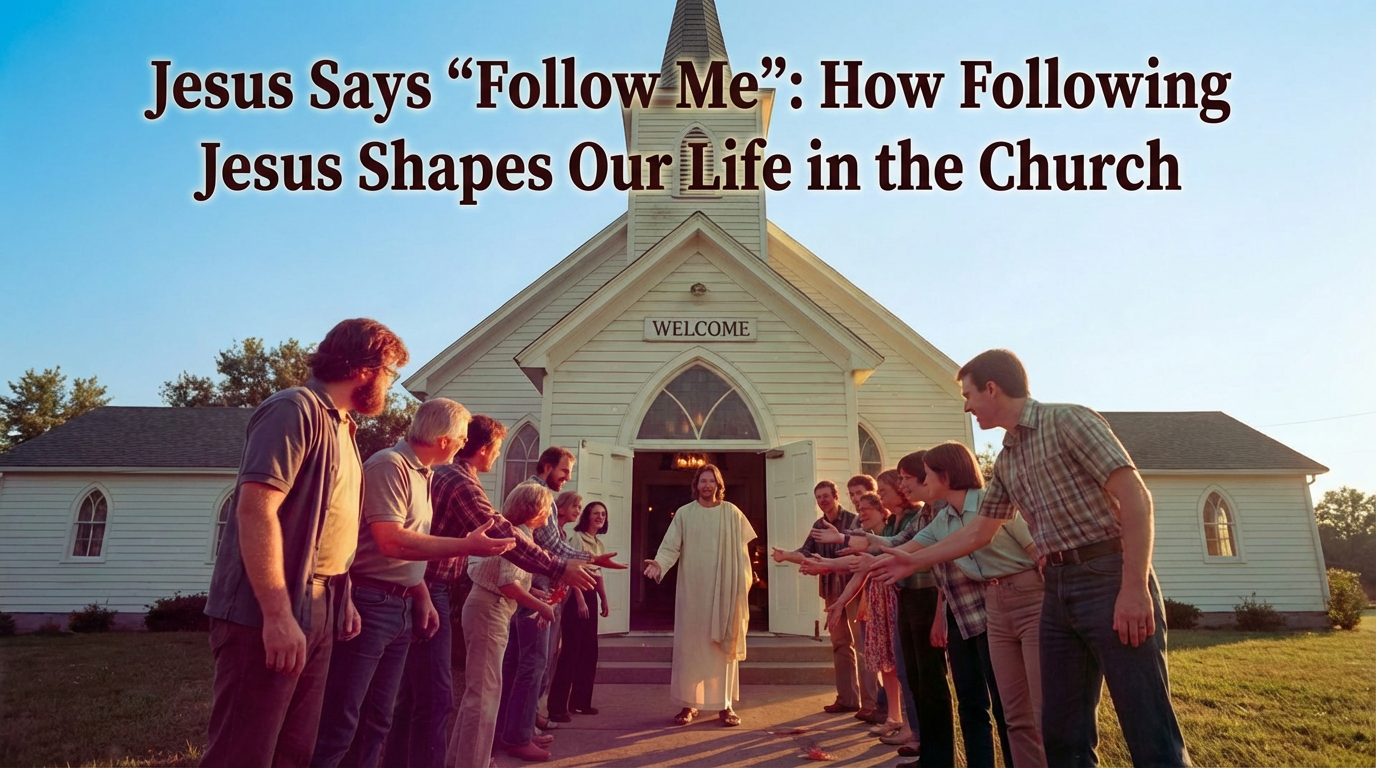 Jesus Says “Follow Me”: How Following Jesus Shapes Our Life in the Church