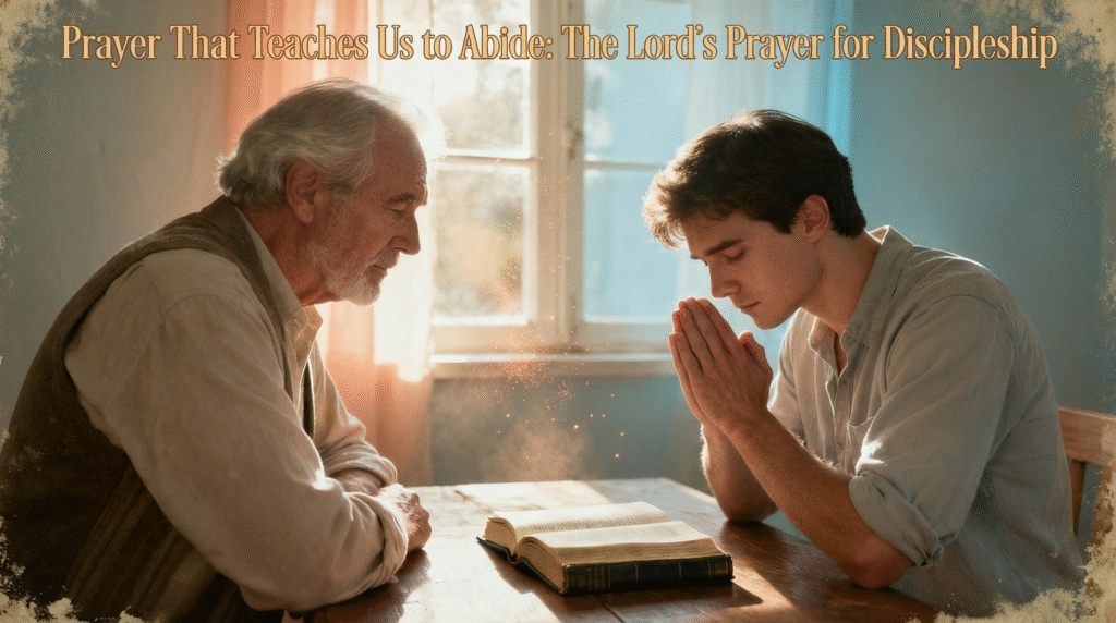 Prayer That Teaches Us to Abide: The Lord’s Prayer for Discipleship