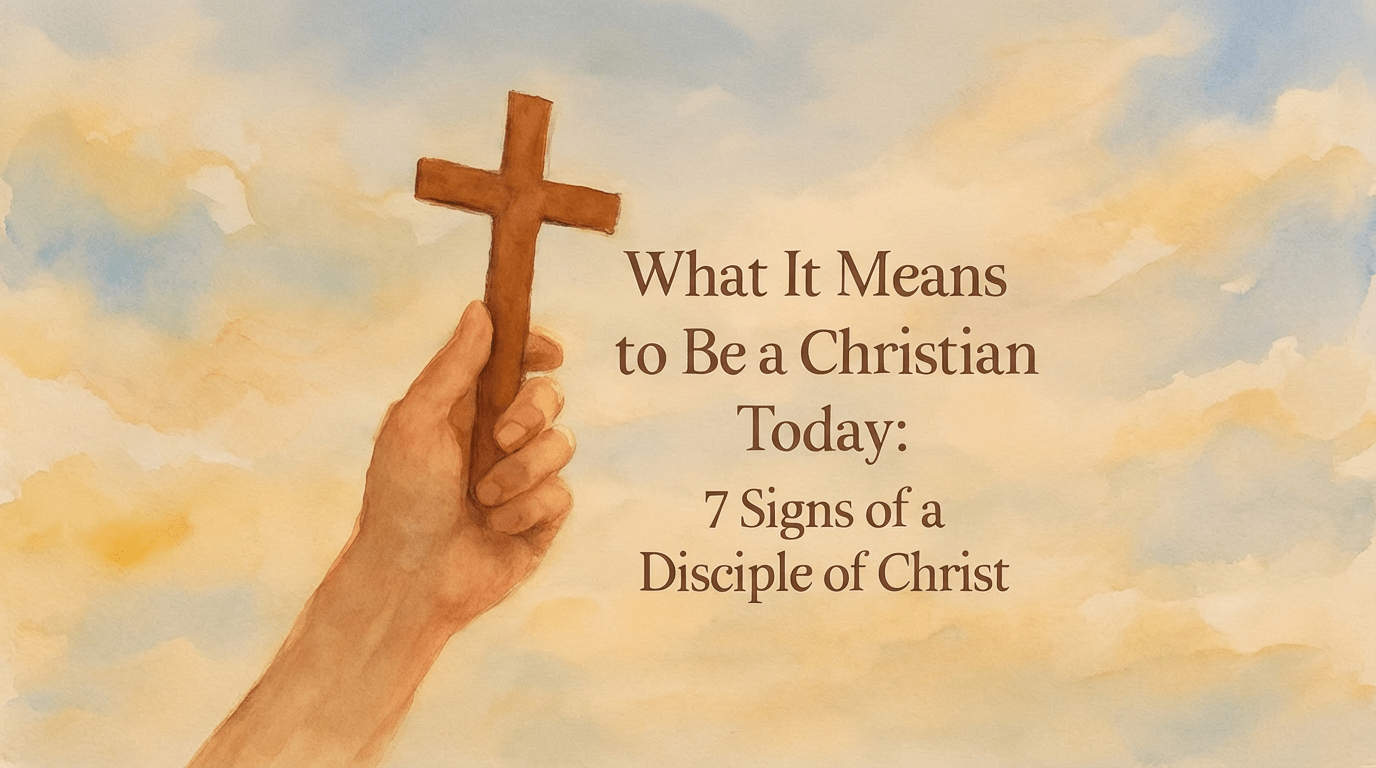 What It Means to Be a Christian Today: 7 Signs of a Disciple of Christ