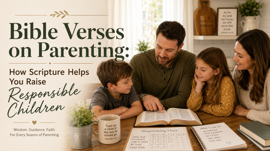 Bible Verses on Parenting: How Scripture Helps You Raise Responsible Children